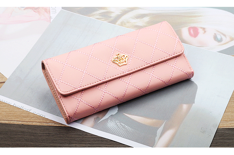 Portefeuille Femme - Porte-Monnaie Compact Multipoches