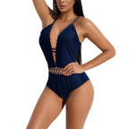 Maillot de Bain Dos Nu Bretelles Femme - Style Sexy