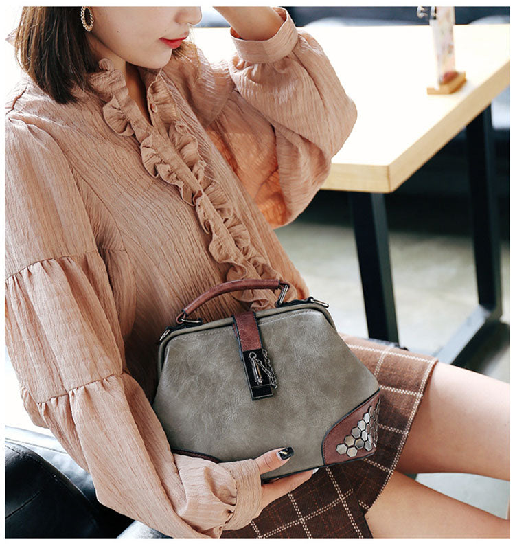 Bolso de Mano para Mujer - Modelo Estructurado Elegante