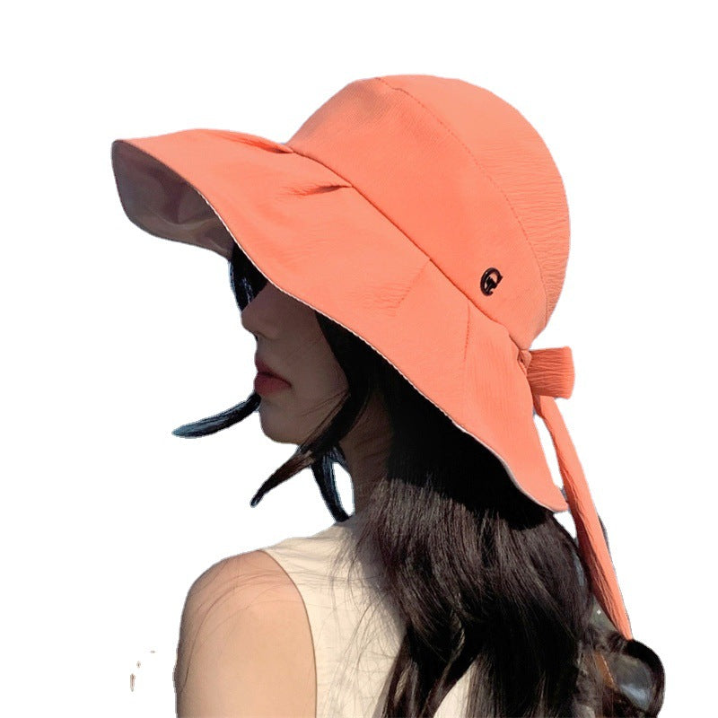 Foldable Sun Hat Wide Brim Anti-UV — Women's Summer 2026