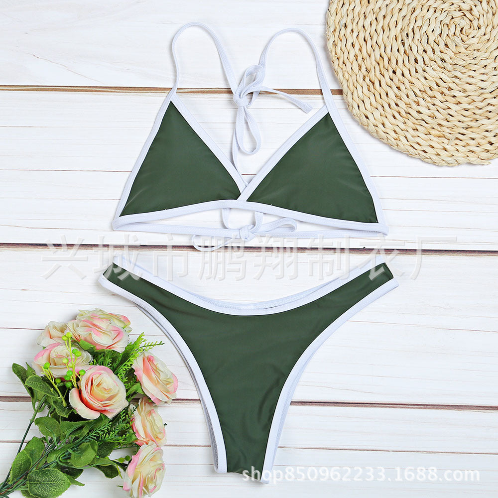 Elegant Women's Summer Bikini - Chic 2-Piece Swimsuit