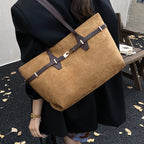Bolso Tote Retro Gran Capacidad Mujer — Vintage Chic FuturaTrend