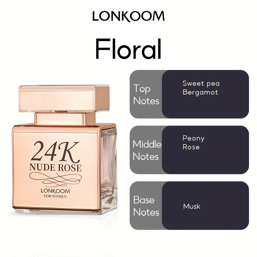 Women's Eau de Parfum 100ml - Long-Lasting Floral Fragrance