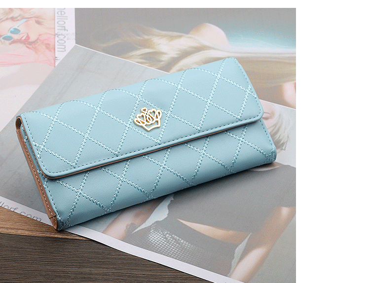 Portefeuille Femme - Porte-Monnaie Compact Multipoches
