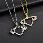 Pendentif Ange Amour Femme - Symbole de Douceur & Féminité