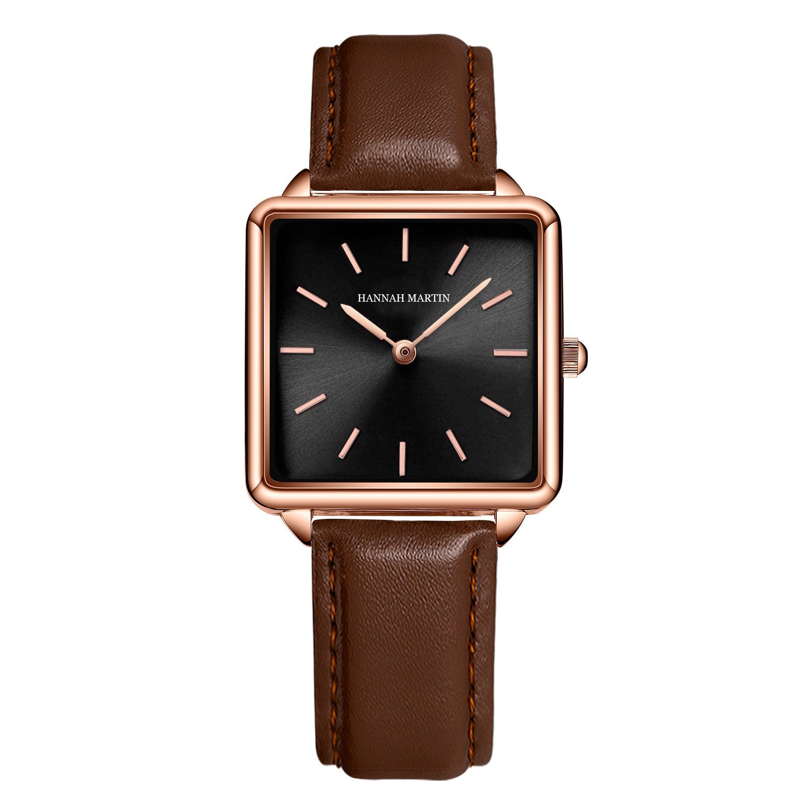 Montre Homme Carrée Business - Etanche Lumineuse