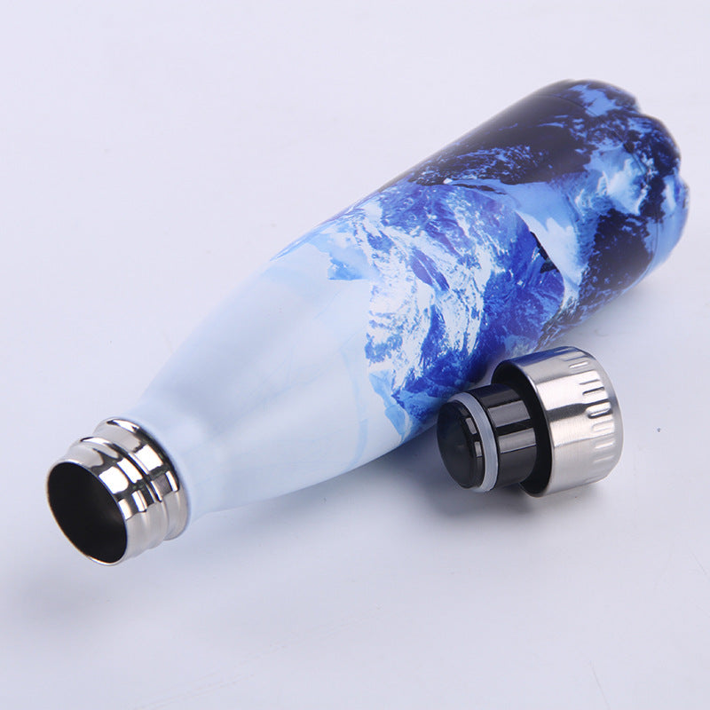 Cola Isothermal Stainless Steel Water Bottle — Urban Student & Sport Style