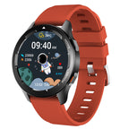 Montre Connectée Bluetooth - Appels Cardio Ecran Rond