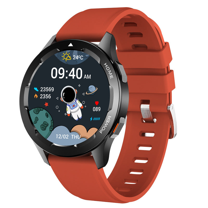 Montre Connectée Bluetooth - Appels Cardio Ecran Rond