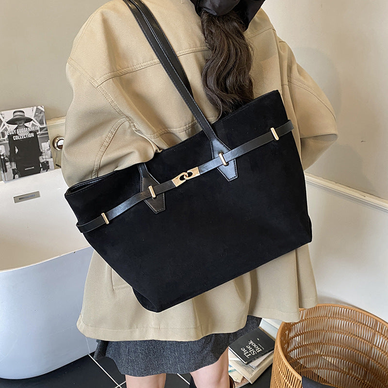 Sac Cabas Rétro Grande Capacité Femme — Vintage Chic FuturaTrend