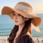 Chapeau Anti-UV Enfant Nœud Papillon — Protection Solaire Été 2026