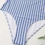 European Style Sexy Striped One-Piece Bikini — Women's Summer Swimsuit 2026