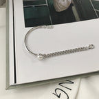 Bracelet Perle Asymétrique Femme - Style Élégant Bohème