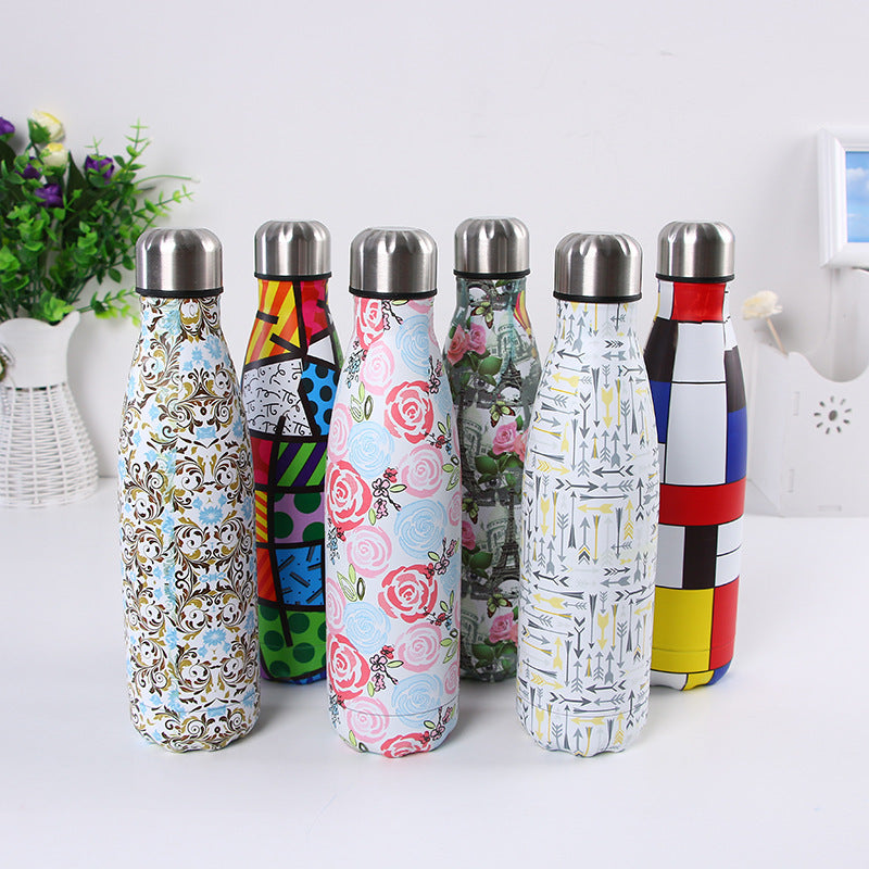 Gourde Inox Isotherme Sport & Outdoor 500ml — Design Cola Bottle