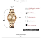 Damenarmbanduhr JANE Classic - Zeitloses Elegantes Minimalistisches Design
