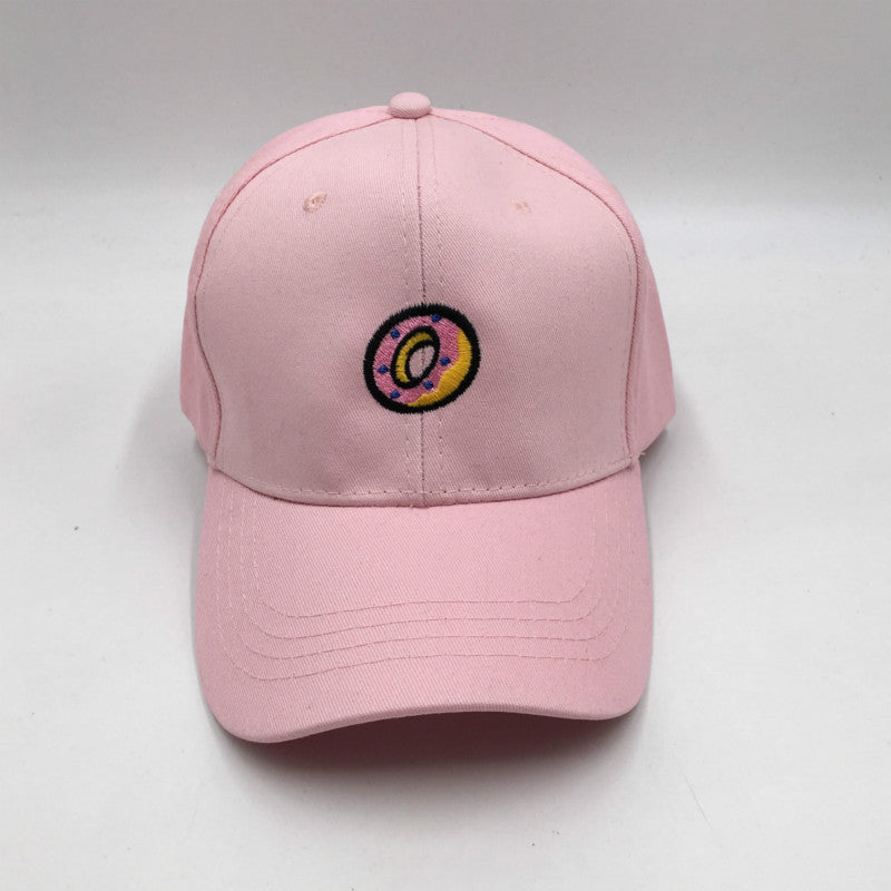 Casquette Baseball Brodée Donut Été - Chapeau Tendance Femme