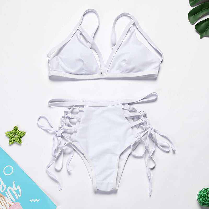 Women's Cut-Out Bikini Summer - Trendy Two-Piece Swimsuit