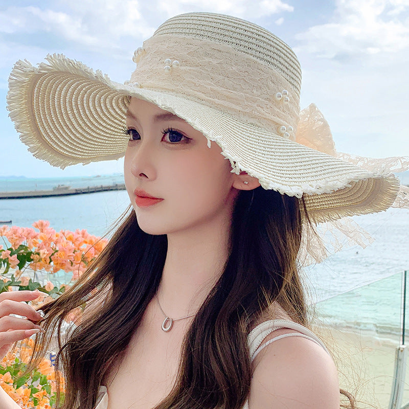 Chapeau Anti-UV Enfant Nœud Papillon — Protection Solaire Été 2026