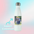 Customizable Insulated Bottle 500ml — Premium Stainless Steel Travel & Sport