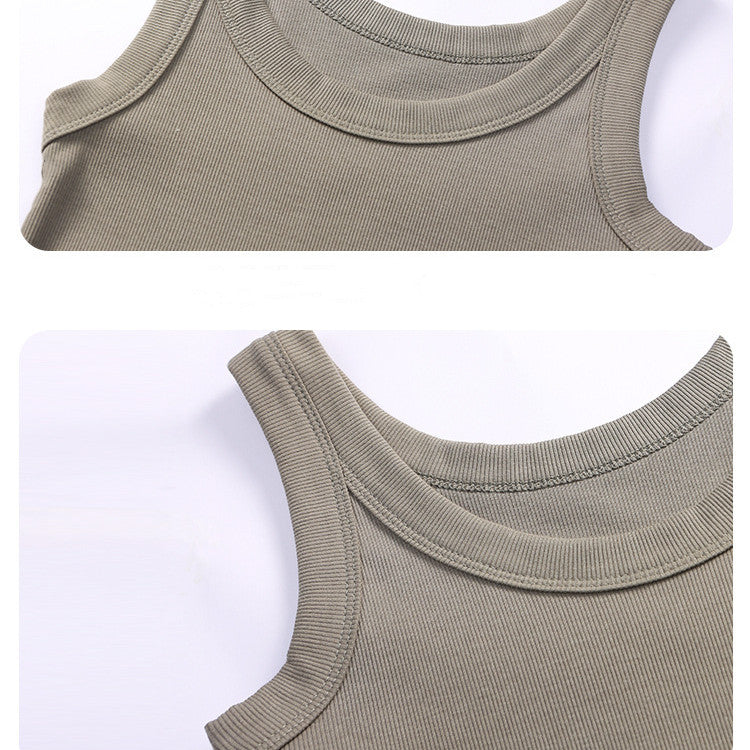 Gilet Sans Manches Femme - Blouse Légère Été
