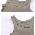 Gilet Sans Manches Femme - Blouse Légère Été