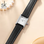 Montre Femme Retro Quartz - Petit Cadran Carré Tendance