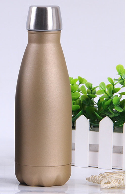 Gourde Thermos 350ml Double Paroi — Inox Compact Voyage & Café