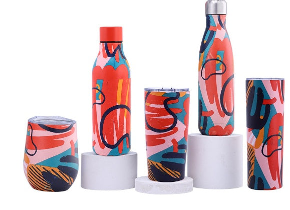 Gourde Inox Isotherme — Design Coke Bottle Sport & Outdoor