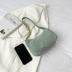 Sac Tissu Velours Côtelé Artistique Minimaliste — Luxury FuturaTrend