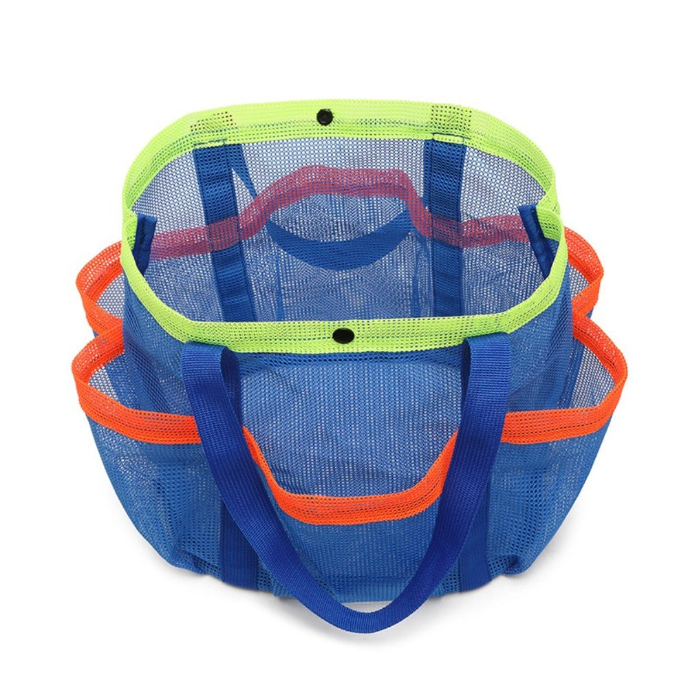 Sac de Plage Tote Portable Respirant - Pliable Grande Capacité Séchage Rapide