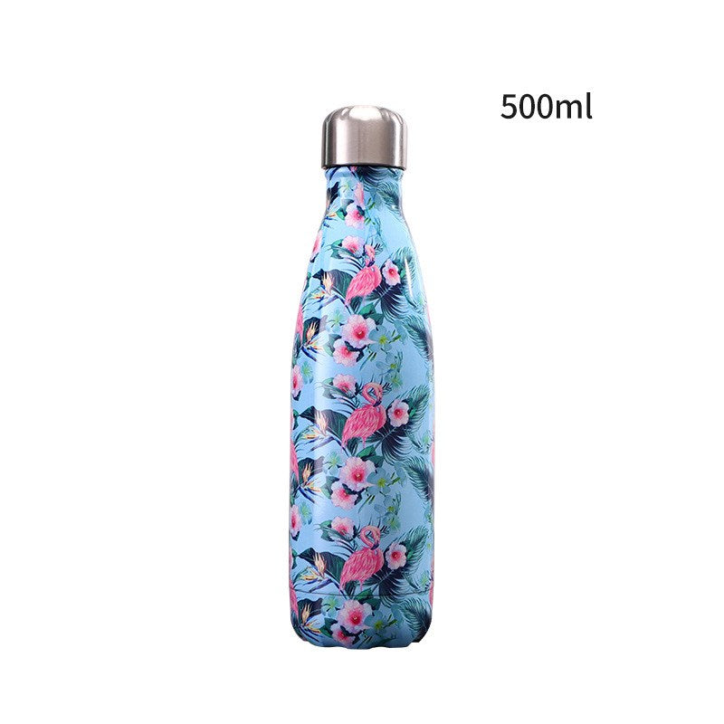 Gourde Inox Isotherme Sport & Outdoor 500ml — Design Cola Bottle