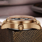Montre Mécanique Automatique Homme - Style Bronze Vintage