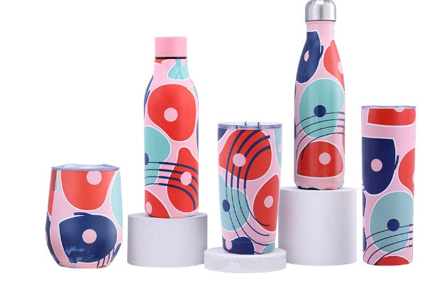 Gourde Inox Isotherme — Design Coke Bottle Sport & Outdoor