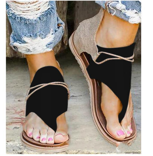 Women's Floral Platform Sandals - Plus Size