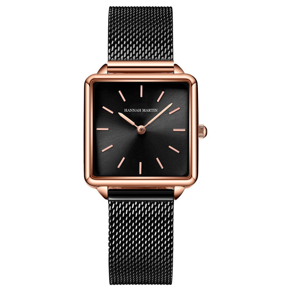 Montre Homme Carrée Business - Etanche Lumineuse