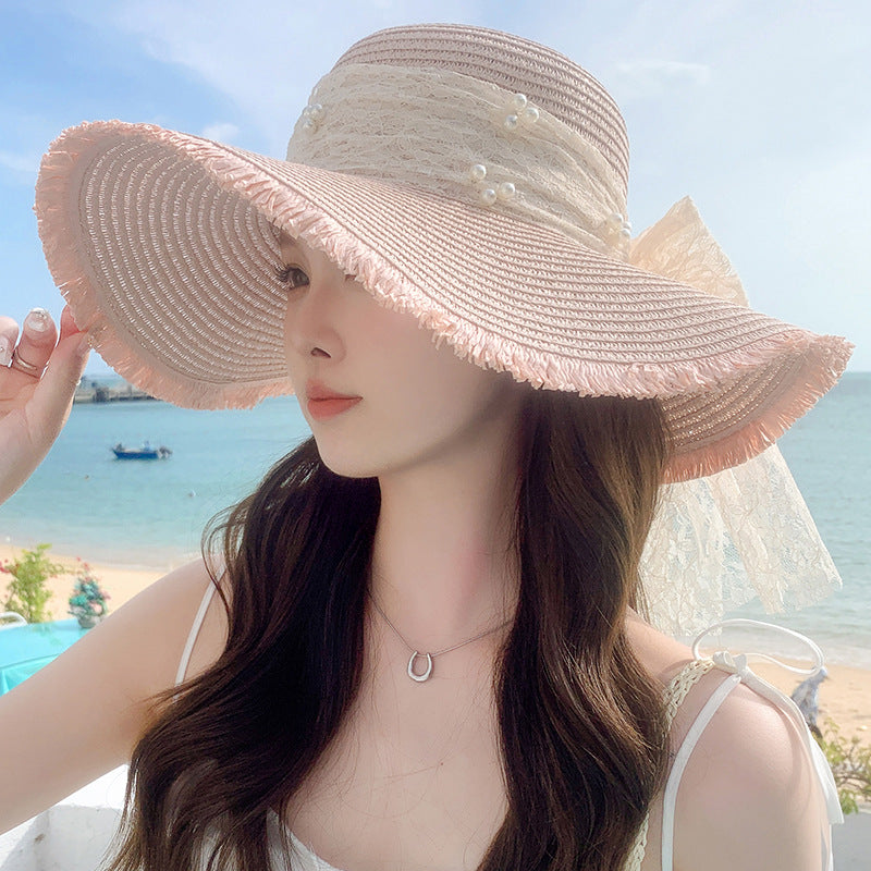 Chapeau Anti-UV Enfant Nœud Papillon — Protection Solaire Été 2026