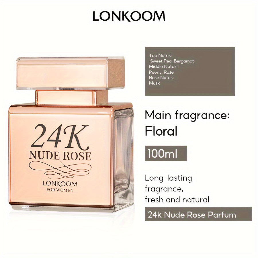 Women's Eau de Parfum 100ml - Long-Lasting Floral Fragrance