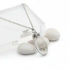 Boho Dandelion Crystal Pendant Necklace Charm Jewelry for Women & Men-0