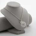 Boho Dandelion Crystal Pendant Necklace Charm Jewelry for Women & Men-5