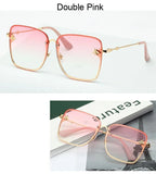 Lunettes de Soleil Oversize Designer Unisexe — Luxury High Quality UV400