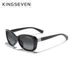 Gafas de sol polarizadas ovaladas KINGSEVEN para mujer — Gradiente UV400