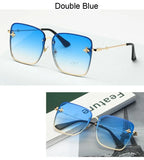 Lunettes de Soleil Oversize Designer Unisexe — Luxury High Quality UV400
