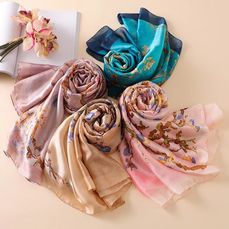Foulard Soie Van Gogh - Collection Artistique Luxury