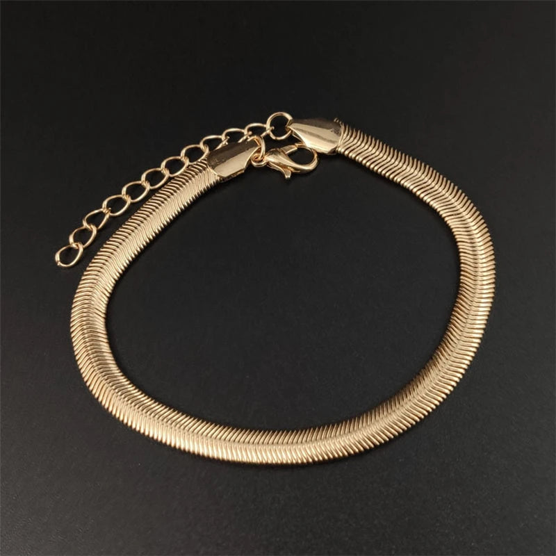 Bracelet de Cheville Bohème Fleurs et Clochettes - Bijou de Pied