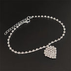 Bracelet de Cheville Bohème Fleurs et Clochettes - Bijou de Pied
