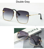 Lunettes de Soleil Oversize Designer Unisexe — Luxury High Quality UV400