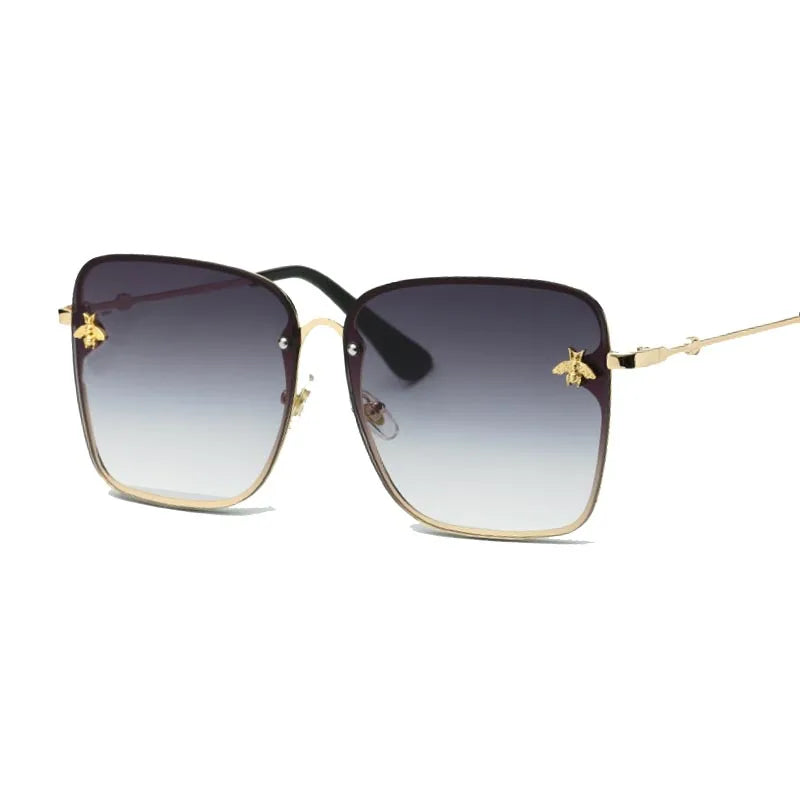 Lunettes de Soleil Oversize Designer Unisexe — Luxury High Quality UV400