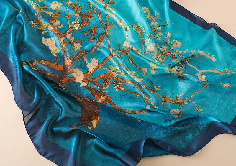 Foulard Soie Van Gogh - Collection Artistique Luxury