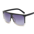 Lunettes de Soleil Femme Oversize Noir — Design Luxury UV400