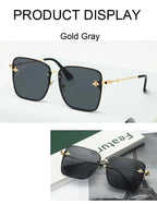 Lunettes de Soleil Oversize Designer Unisexe — Luxury High Quality UV400